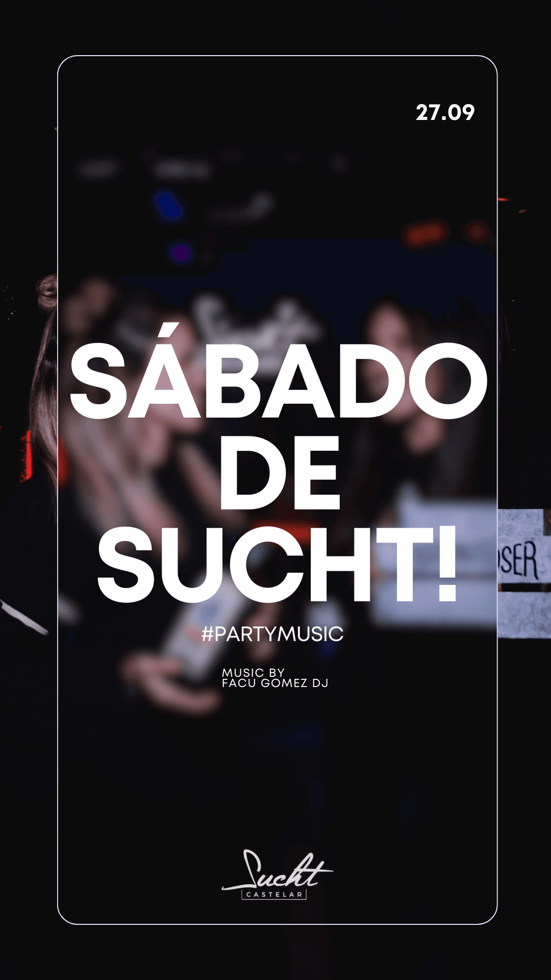 Flyer de 27.09 #SabadodeSUCHT!