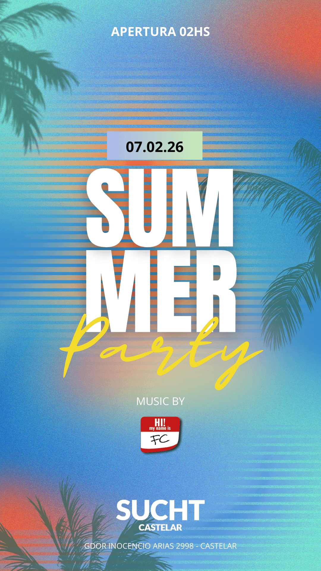 Flyer de 07.02 # Sábado 