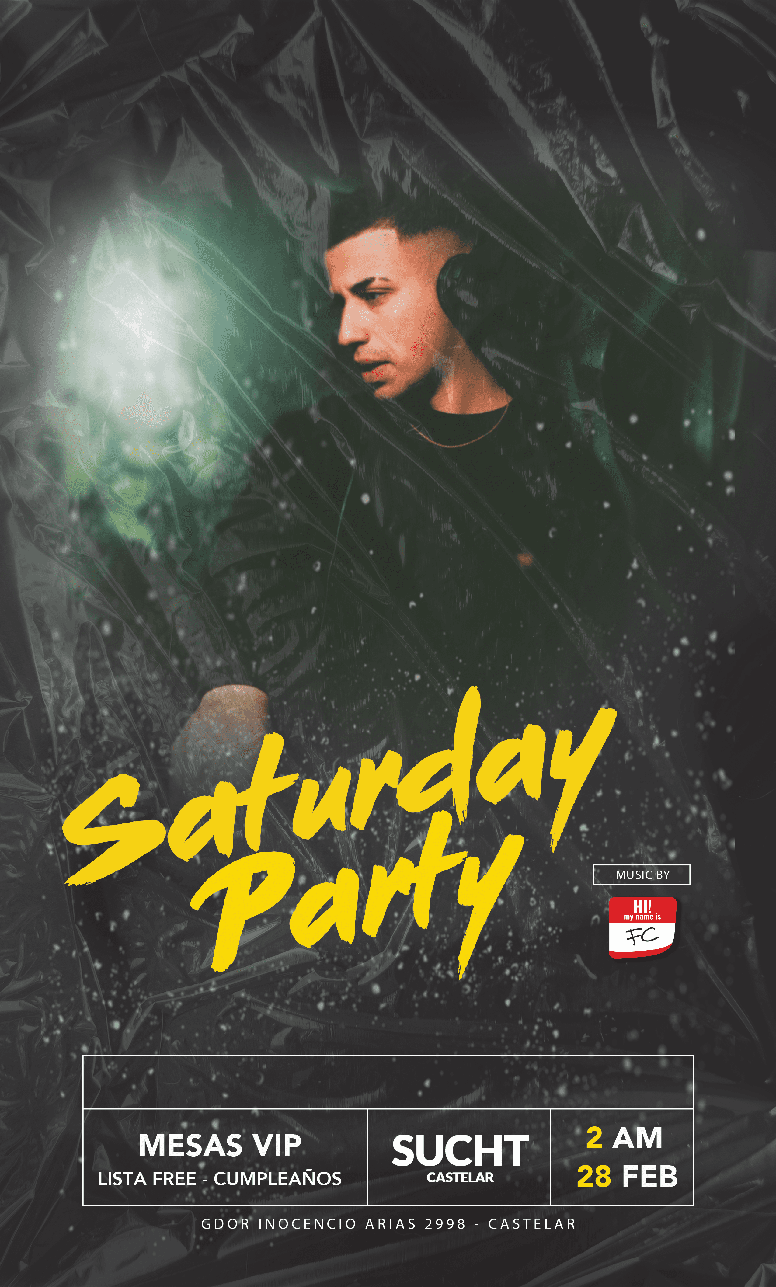 Flyer de 28.02 # Saturday Party